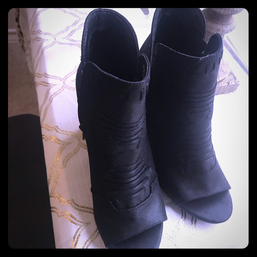 Black booties